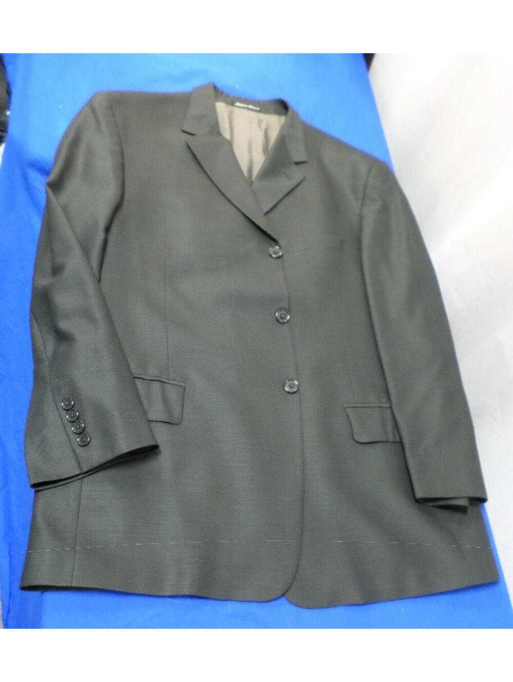 3 BUTTON PERRY ELLIS PORTFOLIO DESIGNER SUIT JACKET COAT WOMENS BLACK 44R